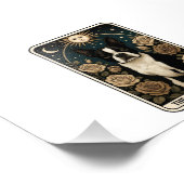 Boston Terrier Fotodruck (Ecke)
