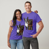 Boston Terrier Fotograf 2 T-Shirt (Unisex)
