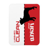 Boston Terrier French Bulldog Dishwasher Magnet (Vertikal)