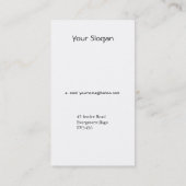 BOSTON TERRIER&FRENCH BULLDOG VISITENKARTE (Rückseite)