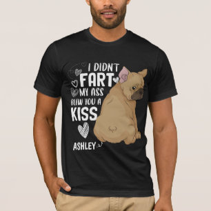 Boston Terrier Furzte Nicht Küss Hund T-Shirt