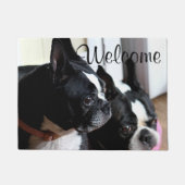 Boston-Terrier Fußmatte (Vorderseite)