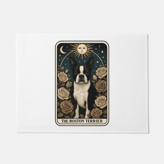 Boston Terrier Fußmatte (Vorderseite)