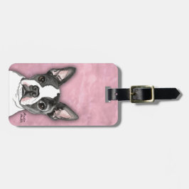 Boston Terrier Gepäckanhänger