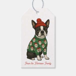 Boston-Terrier-Geschenkanhänger Geschenkanhänger