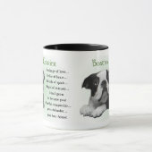 Boston Terrier Geschenke Tasse (Zentrum)