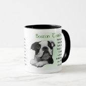 Boston Terrier Geschenke Tasse (VorderseiteRechts)