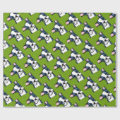 Boston Terrier Geschenkpapier (Flach)