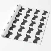 Boston Terrier Geschenkpapier (Ungerollt)
