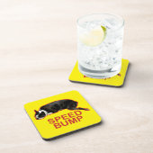 Boston-Terrier-Geschwindigkeits-Stoß-Untersetzer Untersetzer (Rechte Seite)