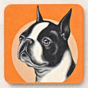 Boston Terrier Getränkeuntersetzer