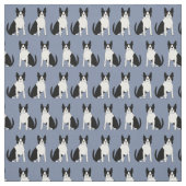 Boston Terrier Gewebe - niedlicher Boston Terrier  Stoff (Muster)