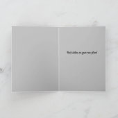 Boston Terrier Glückwunschs New Zuhause Sweet Zuha Karte (Innenseite)