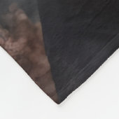 Boston Terrier Halloween Beängstigend Fleecedecke (Ecke)