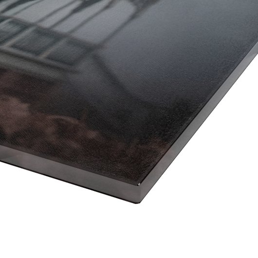 Boston Terrier Halloween Beängstigend Schneidebrett (Ecke)