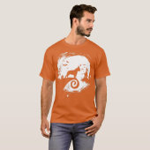 Boston Terrier Halloween Costume Bostie Moon T-Shirt (Vorne ganz)