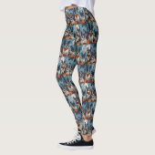 Boston Terrier Halloween Spooky Leggings (Links)
