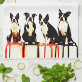 Boston-Terrier Ⅰ Handtuch (Gefaltet)