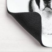 Boston Terrier Happy Face Mousepad (Ecke)