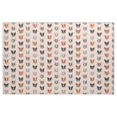 Boston Terrier Heads Gewebe - niedliche Hunde Stoff (Fat Quarter (45,7 x 55,9 cm))