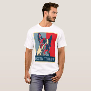 Boston-Terrier-Hoffnung inspiriert T-Shirt