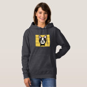 Boston Terrier Hoodie (Vorne ganz)