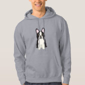 Boston Terrier Hoodie (Vorderseite)