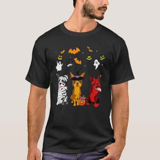Boston Terrier Hund T-Shirt (Vorderseite)