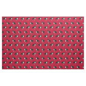 Boston Terrier Hunde Rot Stoff (Fat Quarter (45,7 x 55,9 cm))