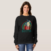 Boston Terrier Hunderasse 101 Sweatshirt (Vorne ganz)
