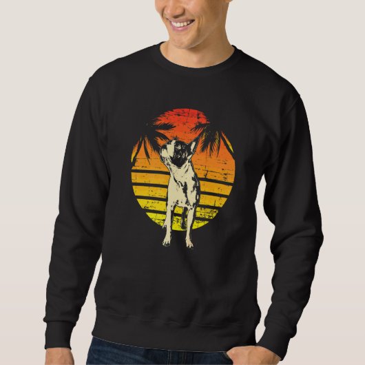 Boston Terrier Hunderasse  79 Sweatshirt (Vorderseite)