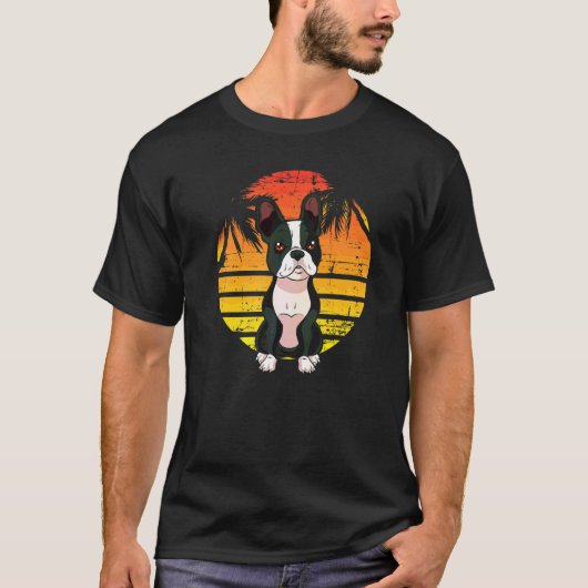 Boston Terrier Hunderasse 88 T-Shirt (Vorderseite)