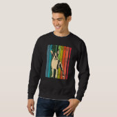 Boston Terrier Hunderasse  95 Sweatshirt (Vorne ganz)