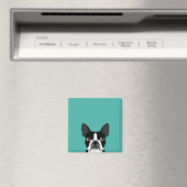Boston Terrier Hundeschmagnet Magnet (In Situ (Geschirrspüler))