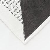 Boston Terrier Ice Cream Fleecedecke (Ecke)