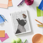 Boston Terrier Ice Cream iPad Pro Hülle<br><div class="desc">Boston Terrier Ice Cream von FabFunky. Ein Boston Terrier Balanceeis auf der Nase vor einem Hintergrund auf der Buchseite. | 191979D</div>