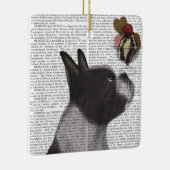 Boston Terrier Ice Cream Keramikornament (Rechts)