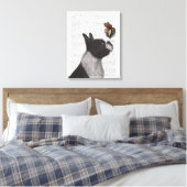 Boston Terrier Ice Cream Leinwanddruck (Insitu (Schlafzimmer))