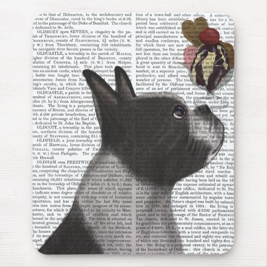 Boston Terrier Ice Cream Mousepad (Vorne)