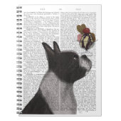 Boston Terrier Ice Cream Notizblock (Vorderseite)