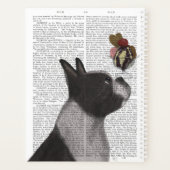 Boston Terrier Ice Cream Planer (Rückseite)