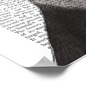 Boston Terrier Ice Cream Poster (Ecke)