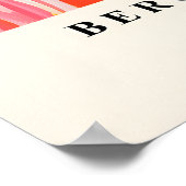 Boston Terrier in Bathtub Art Print Matisse Style Poster (Ecke)