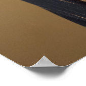 Boston Terrier in Pinstripe Suit and Sunglasses Poster (Ecke)