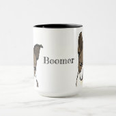 Boston Terrier Individualisierbare Tasse (Zentrum)