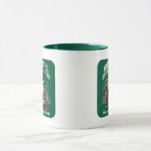 Boston Terrier Irisches Erbe Stolz Tasse (Zentrum)