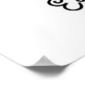 Boston Terrier ist bezaubernd Poster (Ecke)