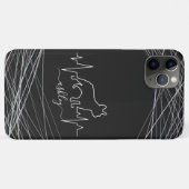 Boston Terrier ist Heartbeat Cool Minimal Dog Lieb Case-Mate iPhone Hülle (Rückseite (Horizontal))
