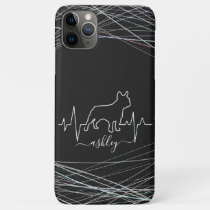 Boston Terrier ist Herzschlag Cool Minimaler Hund  Case-Mate iPhone Hülle