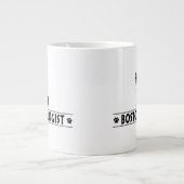 Boston Terrier Jumbo-Tasse (Vorderseite)